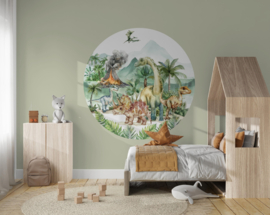 Dinosaurus Muurcirkel  Kinderkamer
