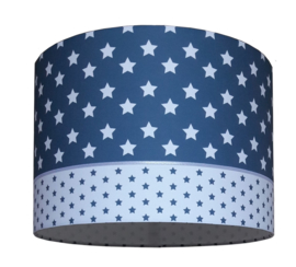 kinderlamp jeans blauw grote ster