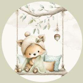 Kleine Bosvriendjes Muurcirkel Set van 5