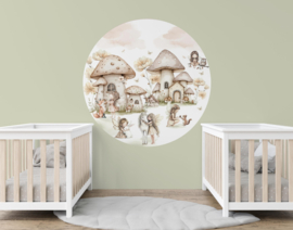 Elfjes Muurcirkel Naturel