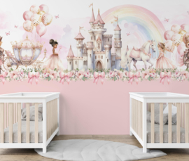 Prinsessen Behang - Lambrisering
