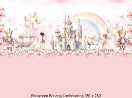 Prinsessen Behang - Lambrisering