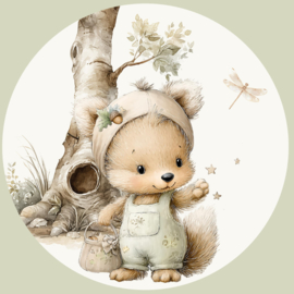 Kleine Bosvriendjes Muurcirkel Set van 5