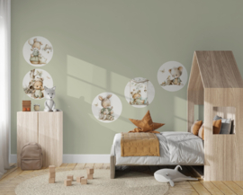 Kleine Bosvriendjes Muurcirkel Set van 5