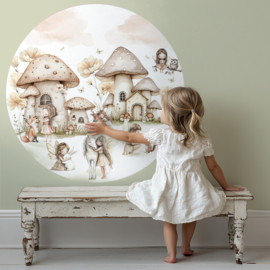 Elfjes Muurcirkel Naturel