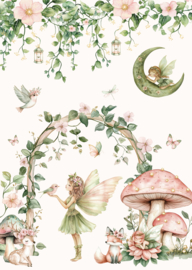 Poster dromerige elfen