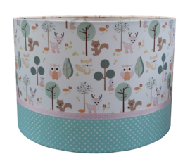 Kinderlamp little forest friends pastel