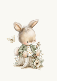 Poster Kleine Bosvriendjes Konijntje