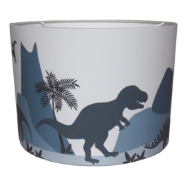 Kinderlamp dino blauw