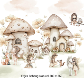 Elfen Behang Naturel