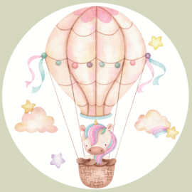Unicorn Muurcircel Set van 5