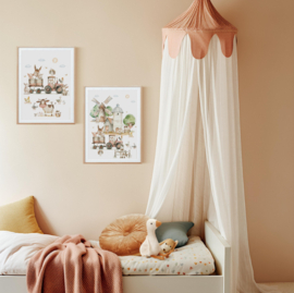 Boerderij Dieren Poster Kinderkamer