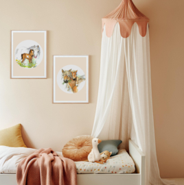 Poster  veulen met paard