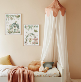 Poster dromerige elfen huis