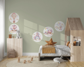 Unicorn Muurcircel Set van 5