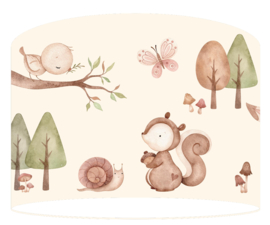 Kinderlamp  woodland friends