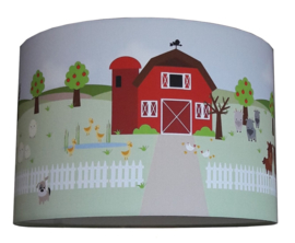 Kinderlamp boerderij designed 4kids