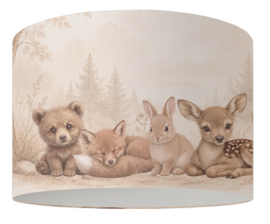 Kinderlamp Woodland Bosdieren |  baby- en kinderkamer