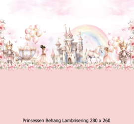 Prinsessen Behang - Lambrisering