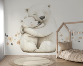 Beer Hug Behang
