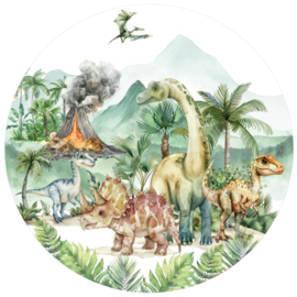 Dinosaurus Muurcirkel  Kinderkamer