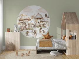 Elfjes Muurcirkel Naturel