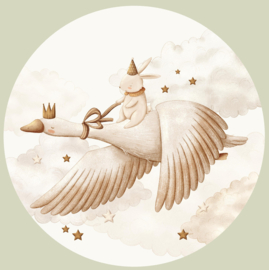 Droomvlucht Muurcirkel Set van 5