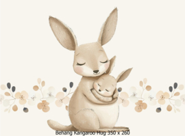 Kangaroo Hug Behang – In Neutrale Tinten