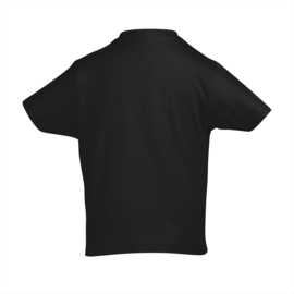 Kinder t-shirt zwart