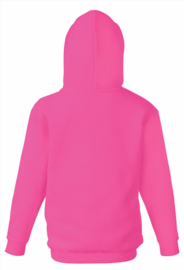 fuchsia hooded sweater