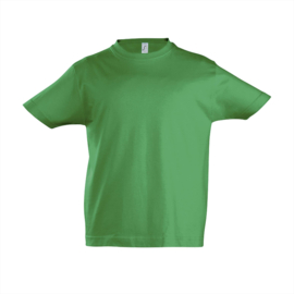 Kinder t-shirt appelgroen