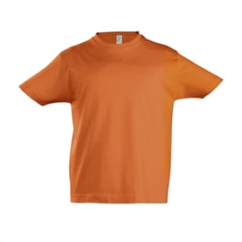 Kinder t-shirt oranje