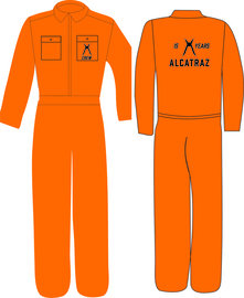 Overall oranje