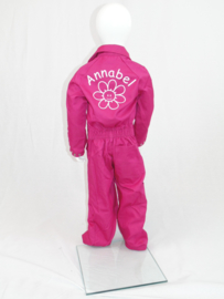 Kinderoverall roze