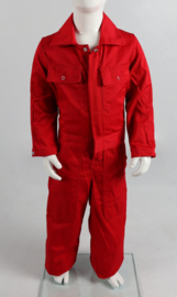 Kinderoverall rood