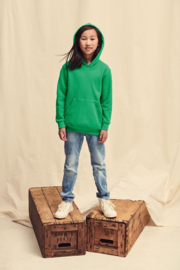 appelgroene hooded sweater