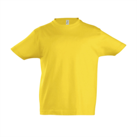 Kinder t-shirt geel