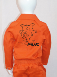 Kinderoverall oranje