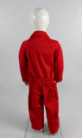 Kinderoverall rood