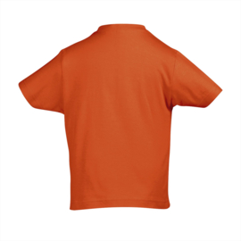 Kinder t-shirt oranje