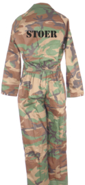 camouflage overall