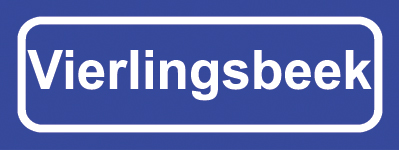 Koelkastmagneet plaatsnaambord Vierlingsbeek