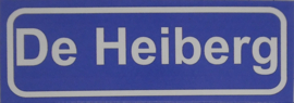 Koelkastmagneet plaatsnaambord De Heiberg