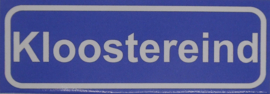 Koelkastmagneet plaatsnaambord Kloostereind