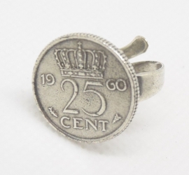 ring kwartje jaartal 1960 EAN 8718481420119