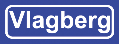 Koelkastmagneet plaatsnaambord Vlagberg