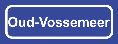 Koelkastmagneet plaatsnaambord Oud-Vossemeer