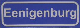 Koelkastmagneet plaatsnaambord Eenigenburg
