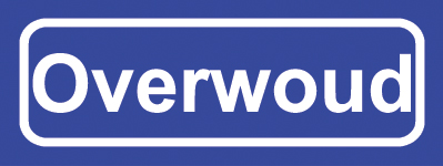 Koelkastmagneet plaatsnaambord Overwoud