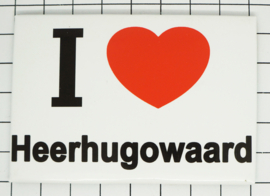 koelkastmagneet I Love Heerhugowaard P_NH20.502